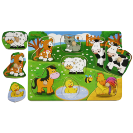 Farm Peg Puzzle