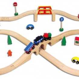 Viga Train Set 49pc